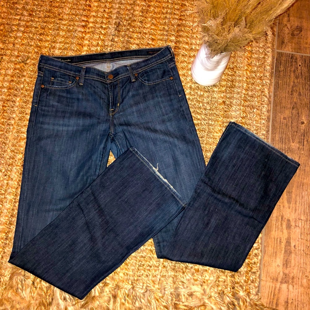 Citizens of humanity Ingrid stretch low waist flare sz 30